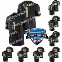 New American College Football Wear American College Football Wear Army Army Black Knights Jersey 2021 Armed Forces Bowl Champions NCAA Football Jabari Laws Tyrel