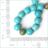 Stone 8 mm Natural Calaite Beads Stone Spacer Loose Spacer para joyas que fabrican collar de pulsera de bricolaje de 4-10 mm Entrega de gota 2021 Dhylx