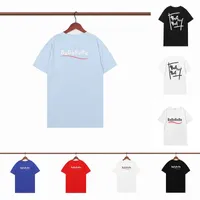 2022 футболка мужские женщины -дизайнеры T Рубашки хип -хоп птичья печать с коротким рукавом модная футболка Поло Чотони свободные тройки