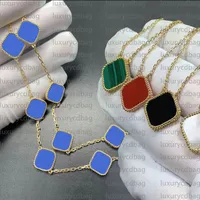 Дизайнерские ювелирные изделия классика 4 четыре листовых подвесных ожерелья для подвески