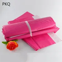 Packaging Bags Garment Boxes Post Rose Mailer Poly Plastic Mailing Envelope Red Gift Pink 100pcs Bolsa Adhesive281B