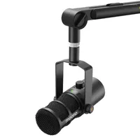Mikrofone MAONO USB/XLR Dynamisches Mikrofon All Metal mit One-Touch-Stummschalt-Kopfhörerbuchse und Volumensteuerung für Podcasting-Streaming PD400X