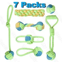 Dog Toys Chews Pet Dog Toys for Large Small Dogs Toy Interactive Cotton Rope Mini Dog Toys Ball for Dogs Accessories Toothbrush Chew Puppy Toy 221102