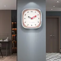 Relógios de parede minimalista design moderno sala de estar silenciosa grátis relógio de parede decorarion