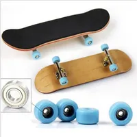 Finger Skateboard Materiale di acero professionale Assemblaggio in legno Creatività Strumento di creatività Toolbox269V