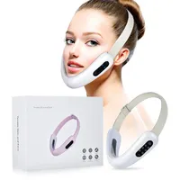 EMS Ultrared Ray V-Face Belt Eletronic Smart Facial Skin Refvenation Machine Face Slistricming Distration Device 2020 New224b