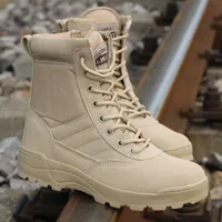 BOTAS BOOTS TATICOTICAL Askeri Bot Exército Bots Sapatos Exército Erkek Ayakkabi Novo Botas Militares de Couro dos EUA para Men Combate Bot Infantaria T2221101