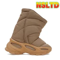 Top Nsltd Botas Knit Rnr Boot Sulphur Dise￱ador Hombres Botones de nieve de invierno Calcetines Velocidad de zapatillas de zapatillas Mujeres Mujeres impermeables zapatillas calientes zapatillas casuales de zapatillas