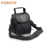 Fosoto DSLR Camera Bag Case para Nikon D3400 D5500 D5300 D5200 D5100 D5000 D3200 para Canon EOS 750D 1100D 1200D 700D 600D 550D236M
