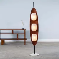 Floor Lamps Vintage Retro Wooden Standing Candelabra Modern Wood Lamp Industrial Tripod