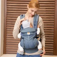 All-round breathable mesh baby carrier easy to go out front and rear dual-purpose multi-function with baby artifact available for newborns