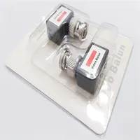 High Quality UTP Adapter 90 Degree Angled Camera CCTV BNC Video Balun Transceiver Connector 10PAIRS229V