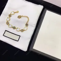 Braccialetti designer Gold Chain Love Bracciale Gioielli Luxury Letter Pendant G Bracciale per donne uomini Tiger Chrysanthemum Charm Bijoux Schmuck