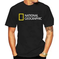 Maglietta geografica nazionale Summer t-shirt unisex casual o-collo corto