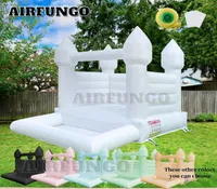 Playhouse inflables Playhouse Air Bounce Bouncing Inflable Wedding Castle White Bounce House With Ball Pit for Kids Moo8804493