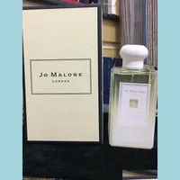 Incense Jo Malone Star Magnolia Cologne Per 100Ml Silk Blossom Waterlily Man Woman Long Lasting Time Good Quality High Fragrance Cap Dhasf