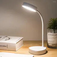 Night Lights USB Eye Protection Touch Fold Study Lamp LED Rechargeable Bedside Table Light