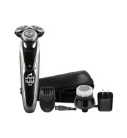 1 PC Elektrikli Kıraklar Razor sakal düzeltici tıraş makinesi adamları şarj edilebilir 3 kafa tıraş makinesi sakalları tıraş ıslak kuru ikili kullanım yıkanabilir w5757835