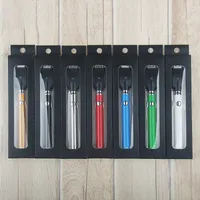 Draai slanke pen voorverwarming knop 510 vape pennen spanning verstelbare batterij e cigs 350 mAh 2.0V-4.0V vv sigarettendamporizer beste fabrieksprijs