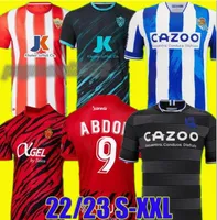 22 23 UD Almeria Soccer Jersey 2022 2023 Home Away Third RCD Mallorca Real Sociedad Football Tirts Camiseta de Futbol Abdon Sanchez Baba Hoppe Kaiky Alejandro Pozo 66