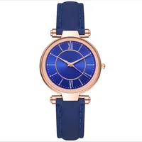 Mcykcy Marke Leisure Fashion Style Womens Watch gut verkaufen analog blaues Zifferblatt Quarz Damen Uhren Armbandwatch339s