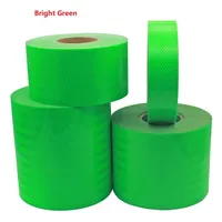 High Light Super Strong Reflective Traffic Signal Carcorative Sticker Fluorescent Green Roadsafety Warning Auto Adhesive Tape253T