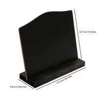 A6 Table Top Top Blackboard Stand Stand Display Molk Уведомление доски столешница Top Top Bulletin Board Знак Знак Стенд 321K