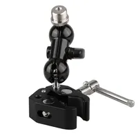 CAMVATE Crab clamp & Mini Ball Head Camera Mount with 5 8 Male Thread fr Microphones261O