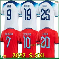 2023 Kane 2022 Grealish Football Shirts Soccer Jersey 22 23 Sterling Mount Foden Bellingham Jerseys Shirt Maillot Foot