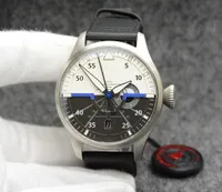 자동 기계식 남성 시계 46mm 풀 스테인리스 스틸 사파이어 시계 시계 Montre De Luxe Luxury Classic Watches Men Designer Watch Fashion
