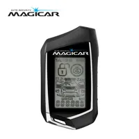Magicar Car Alarm Security System Two Way LCDリモートスターターM310シルバーM906F210H