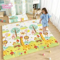 Speel matten baby glanzende baby voor kinderen 180x200x1.5 cm mat dikkere grotere tapijt zachte tapijten kruipen vloer 221103