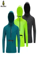 Wosawe Windproof Cycling Jackets Rain Water Refellent Wearable Coat UV 보호 실행 스포츠 MTB 자전거 Windbreaker9849895