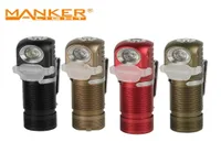Manker E03H II 600LM UltraCompact Pocket AA 14500 Flashlight EDC Mini Torch med Tir LensFiltersMagnet Tailreversible Clip 2209694780