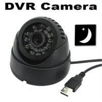 24 IR Detecci￳n inteligente Vidacor de vigilancia interior Registradora Infrarroja Visi￳n nocturna Camera DVR CCTV con tarjeta TF Slot320b