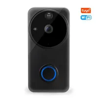 DOORBELLS VIDEO DOORBELL WIFI TUYAカメラはAmazon Alexa Google Home Voice Control Door Peephole Intercom255Zで動作する