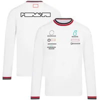 2022 F1 Abito da corsa T-shirt a manica lunga Formula 1 Fan Thirt Summer Causal T-Shirts Outdoor Sport Unniforme da maglietta traspirante