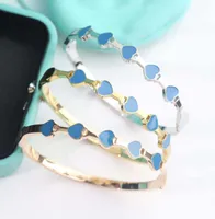 Luxurys diseñador pulsera joyas en forma de corazón tiff tanys mujeres brazalete de encanto amor pulseras de moda regalos exquisitos muy bonitos
