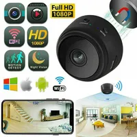 A9 Mini Camera Monitor Full HD 1080p WiFi Wireless Control Control Support 128GB TF Night Vision Smart Home Car Micro WebCam Phone CA2657