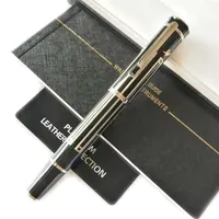 Presente Luxo Great Pen Writer Thomas Mann School Office M Roller Ball Canelas Escreva suavemente com bolsa de presente e recargas de presente254k