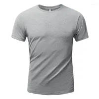 Mäns kostymer 137452 Solid Color Tees Luxury Trend T-shirts Cotton Mens Sports-tröja Fashion Casual Man Kort ärm överdimensionerade unisex-toppar