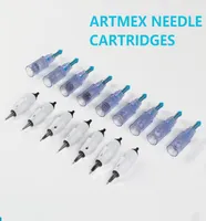 Artmex V8 V6 V3 V1 Nagasowe igły 912243642Nano Needles Microneedle MTS Terapia dla śrubowych portów Wskazówki 2204182169415