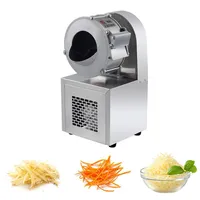 Commerciële elektrische groentesnijder shredder multifunctionele automatische snijmachine aardappel wortel snijden shredding 220V276N