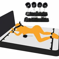 Massager BDSM взрослые эротические SM Games Sex Toys для женщин -пары взрослые открытые ноги BDSM ограничения с ограничения