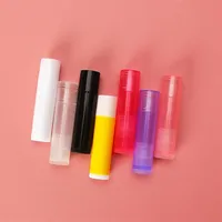 100pcs lot 5G DIY Empty Lipstick Lip Gloss Tube Balm bottles Container With Cap Colourful Cosmetic Sample232M