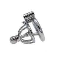 Chastity Device Massager Vibrator Lock Metal Pene Cage with Cateter Men sale y usa juguetes sexuales para adultos254K