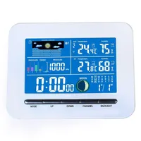 Digital Wireless Electronic Temperature Humiditémètre LCD Affichage de la station météorologique Thermomètre extérieur intérieur Humidité267m