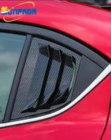 Ventana del triángulo trasero Spoiler Ala del panel Accesorios para automóviles para Mazda 3 Axela Sedan Hatchback 20142018 Sport Styling8340770
