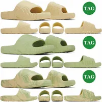 Slides Designer Slippers Slide Scuffs Outdoor Sandals Sandals Magic Lime Desert Areia Preto Cinza Adilette 22 homens Mulheres