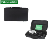 Acessórios para armas de massagem da fáscia Case Bag de armazenamento portátil EVA Caixa água à prova d'água para 6 Massage Head e 1 Charger Travel Durável Z12267877922
